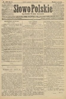 Słowo Polskie (wydanie poranne). 1906, nr 509