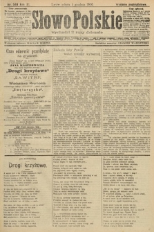 Słowo Polskie (wydanie popołudniowe). 1906, nr 548