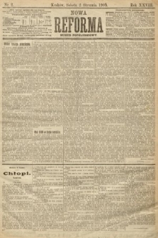 Nowa Reforma (numer popołudniowy). 1909, nr 2