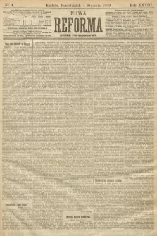 Nowa Reforma (numer popołudniowy). 1909, nr 4