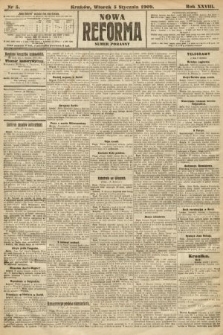 Nowa Reforma (numer poranny). 1909, nr 5