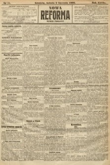 Nowa Reforma (numer poranny). 1909, nr 11