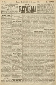 Nowa Reforma (numer popołudniowy). 1909, nr 14
