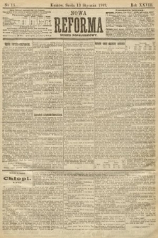 Nowa Reforma (numer popołudniowy). 1909, nr 18