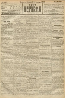 Nowa Reforma (numer poranny). 1909, nr 65