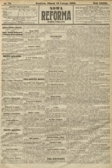 Nowa Reforma (numer poranny). 1909, nr 79