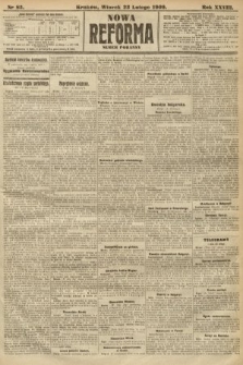 Nowa Reforma (numer poranny). 1909, nr 85