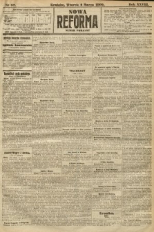 Nowa Reforma (numer poranny). 1909, nr 97