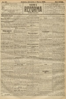 Nowa Reforma (numer poranny). 1909, nr 101