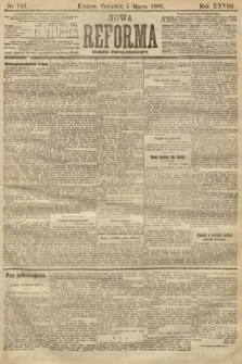 Nowa Reforma (numer popołudniowy). 1909, nr 102