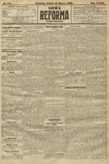 Nowa Reforma (numer poranny). 1909, nr 111