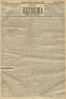Nowa Reforma (numer popołudniowy). 1909, nr 118
