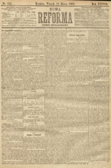 Nowa Reforma (numer popołudniowy). 1909, nr 122