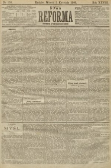 Nowa Reforma (numer popołudniowy). 1909, nr 158
