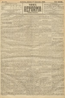 Nowa Reforma (numer poranny). 1909, nr 174
