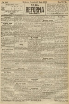 Nowa Reforma (numer poranny). 1909, nr 206