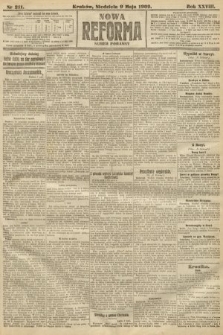 Nowa Reforma (numer poranny). 1909, nr 211