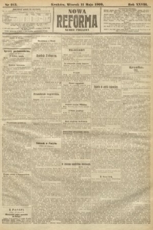 Nowa Reforma (numer poranny). 1909, nr 213