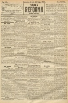 Nowa Reforma (numer poranny). 1909, nr 215