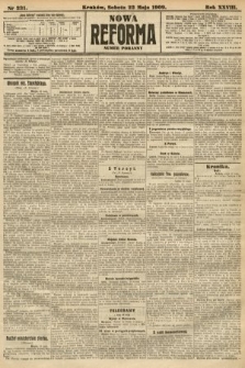 Nowa Reforma (numer poranny). 1909, nr 231