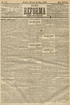 Nowa Reforma (numer popołudniowy). 1909, nr 236