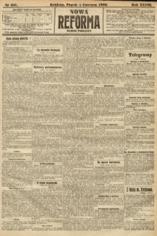 Nowa Reforma (numer poranny). 1909, nr 251