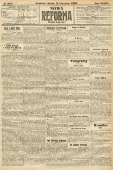 Nowa Reforma (numer poranny). 1909, nr 269
