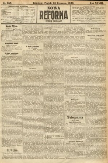 Nowa Reforma (numer poranny). 1909, nr 285
