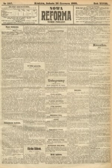 Nowa Reforma (numer poranny). 1909, nr 287