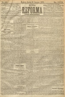 Nowa Reforma (numer popołudniowy). 1909, nr 292