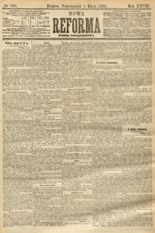 Nowa Reforma (numer popołudniowy). 1909, nr 300