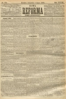 Nowa Reforma (numer popołudniowy). 1909, nr 306