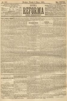 Nowa Reforma (numer popołudniowy). 1909, nr 308