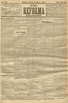 Nowa Reforma (numer popołudniowy). 1909, nr 310