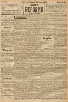 Nowa Reforma (numer poranny). 1909, nr 335