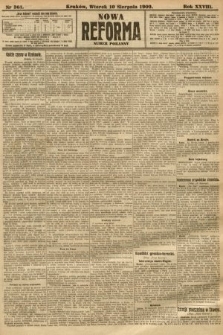 Nowa Reforma (numer poranny). 1909, nr 361
