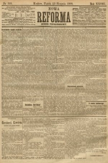 Nowa Reforma (numer popołudniowy). 1909, nr 368
