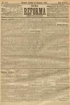 Nowa Reforma (numer popołudniowy). 1909, nr 370