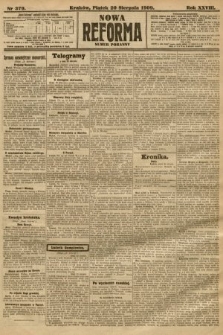 Nowa Reforma (numer poranny). 1909, nr 379