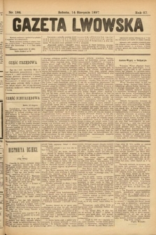Gazeta Lwowska. 1897, nr 184