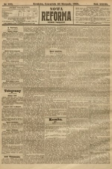 Nowa Reforma (numer poranny). 1909, nr 389