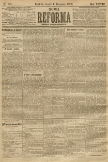 Nowa Reforma (numer popołudniowy). 1909, nr 400