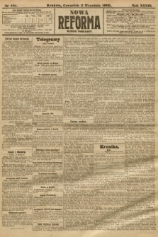 Nowa Reforma (numer poranny). 1909, nr 401