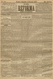 Nowa Reforma (numer popołudniowy). 1909, nr 402