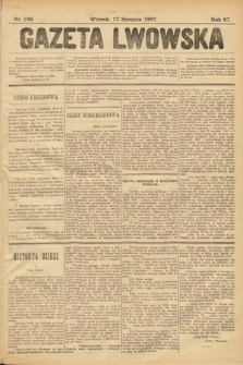 Gazeta Lwowska. 1897, nr 186