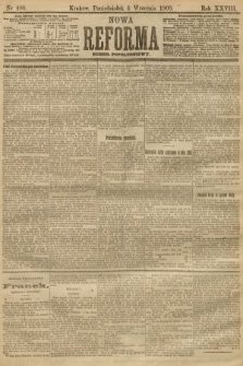 Nowa Reforma (numer popołudniowy). 1909, nr 408