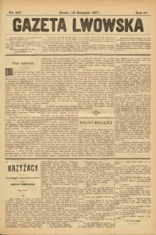 Gazeta Lwowska. 1897, nr 187