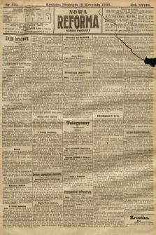 Nowa Reforma (numer poranny). 1909, nr 429