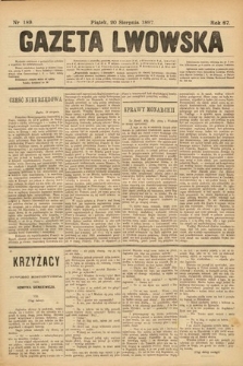 Gazeta Lwowska. 1897, nr 189