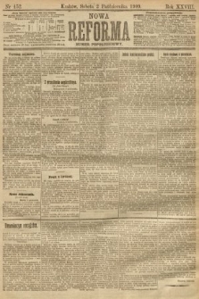 Nowa Reforma (numer popołudniowy). 1909, nr 452